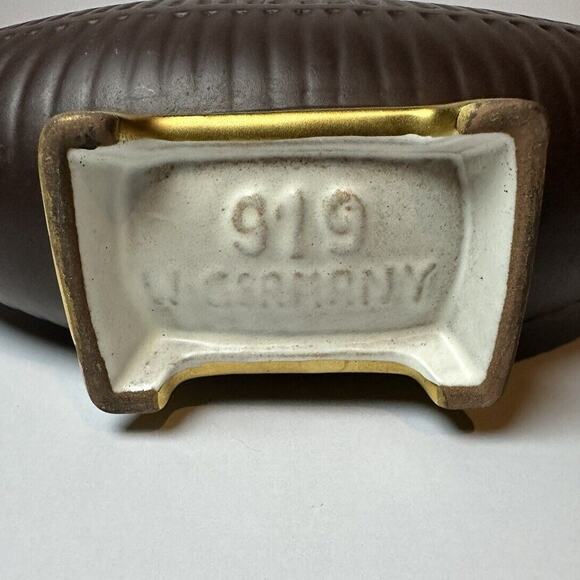 Vintage Collectable Porcelain Cauldron Cornucopia Signed 919 W. Germany Rare - Picture 7 of 13